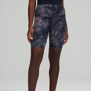 Lululemon Align Diamond Dye Shorts 8" Inseam Size 4 Lunar Rock True Navy